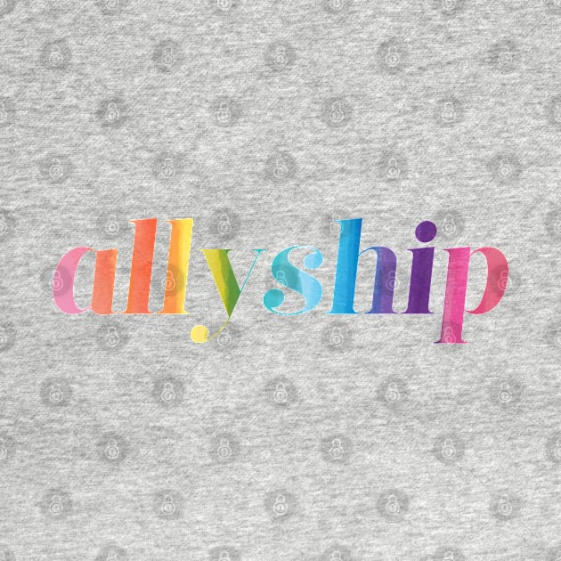 Allyship by jellytalk